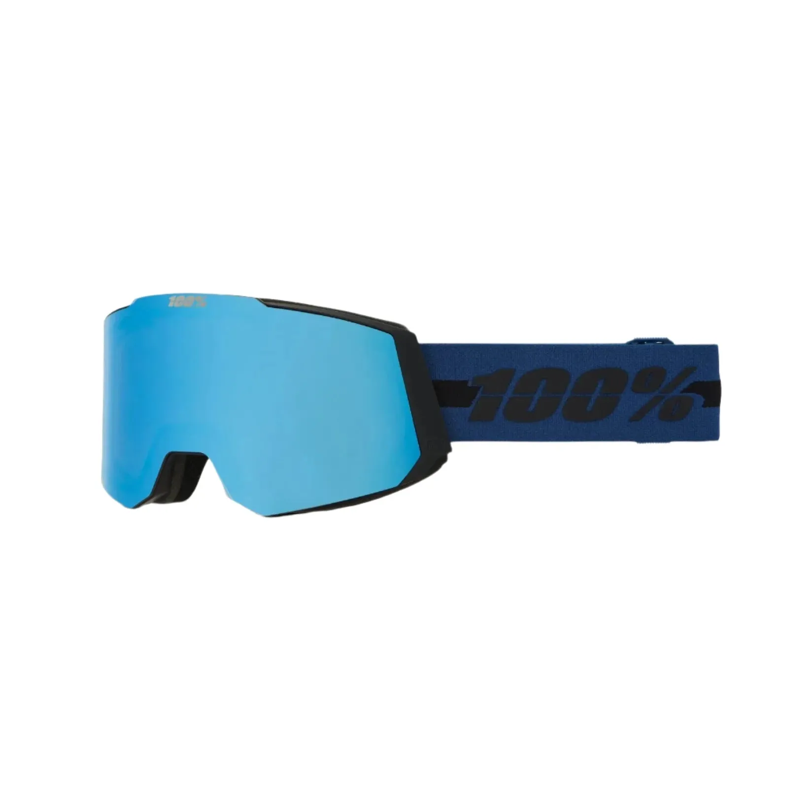 100% Snowcraft Dusty - HiPER Blue Mirror   HiPER Turquoise Mirror Snow Goggle