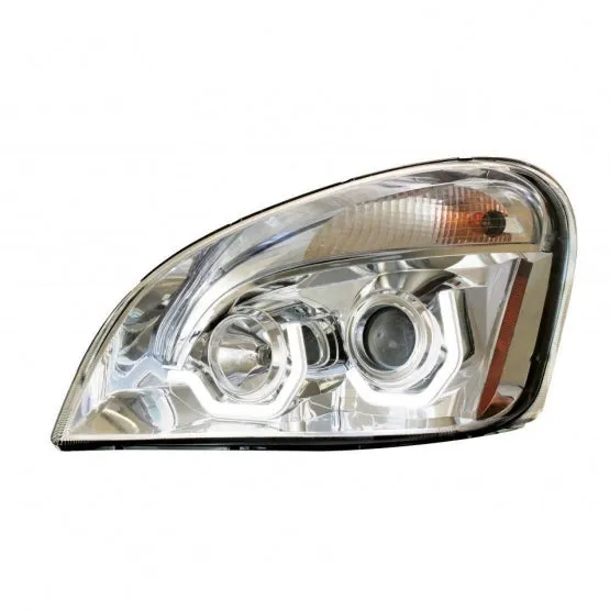 2008  Freightliner Cascadia Chrome Projection Headlight w/ LED Position Light