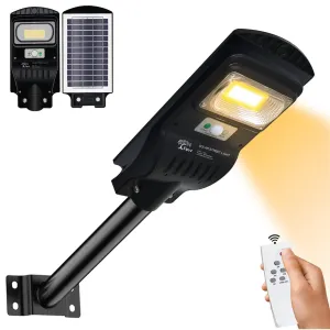 30 Watt Solar Street Lights for Garden (Warm Light)