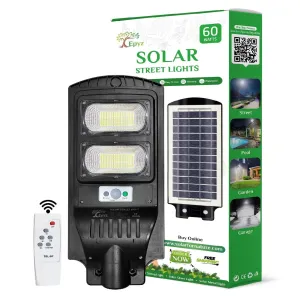 60 Watt Solar Street Lights for Garden (White Light)