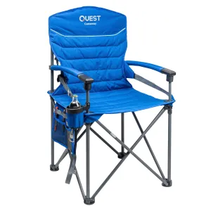 Castaway Hard Arm Camp Chair - Regal Blue