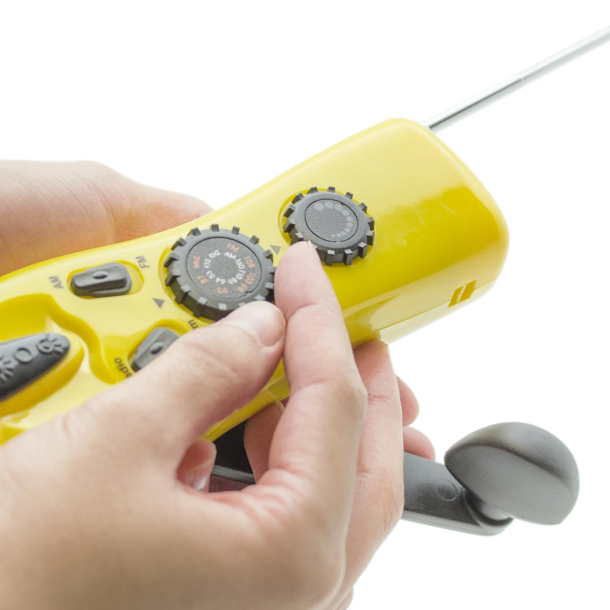 Dynamo Radio Flashlight - No Batteries Needed