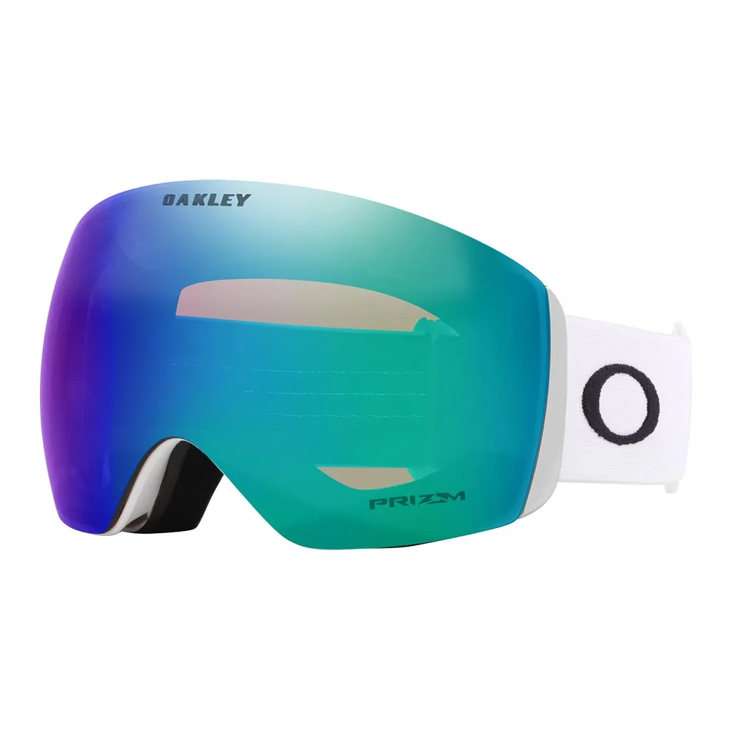 Oakley Flight Deck L Prizm Snow Goggle - Matte White/Argon Iridium