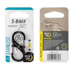 S-BINER® SLIDELOCK® STAINLESS STEEL