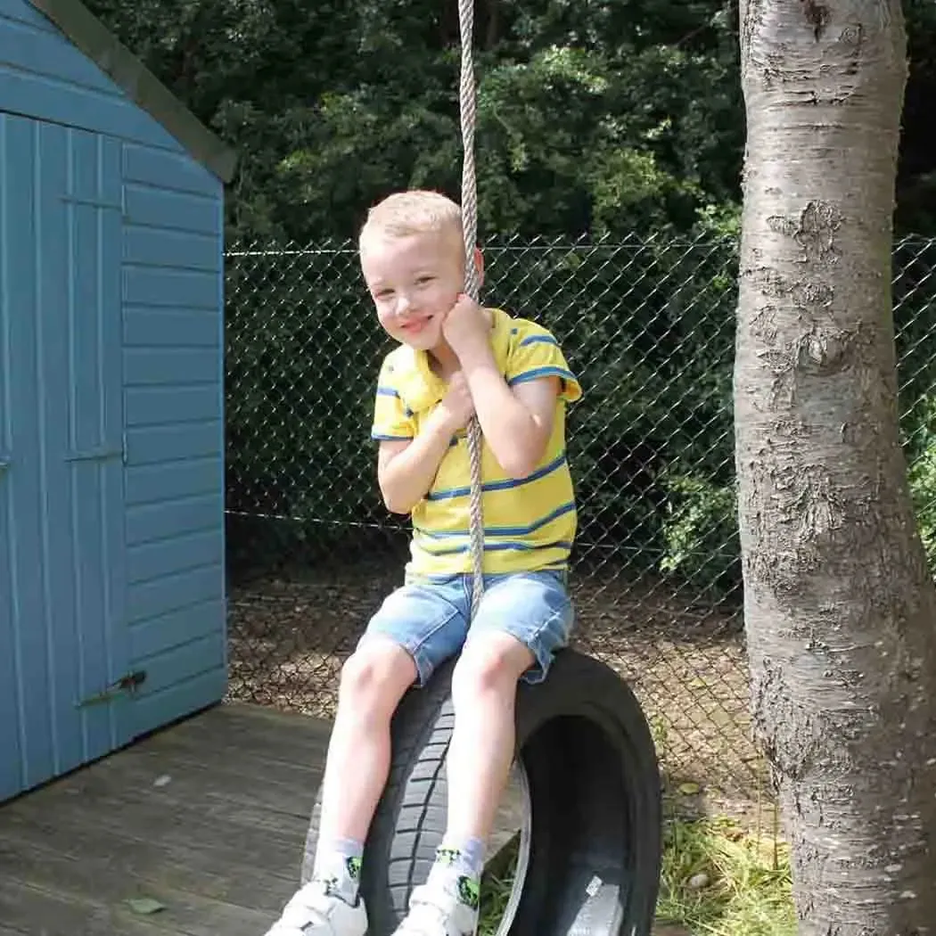 Tyre Tree Swing - Relive Childhood Fun