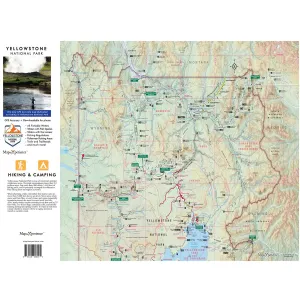 Yellowstone Nat'l Park Fishing Map